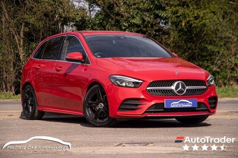 Red Used 2020 Mercedes B180 AMG line MPV | £14,099 (Good price) - Image 1/4