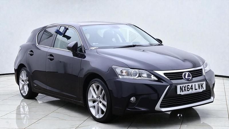 Black Used 2014 Lexus CT200h Hatchback | £9,495 (Fair price) - Image 1/4