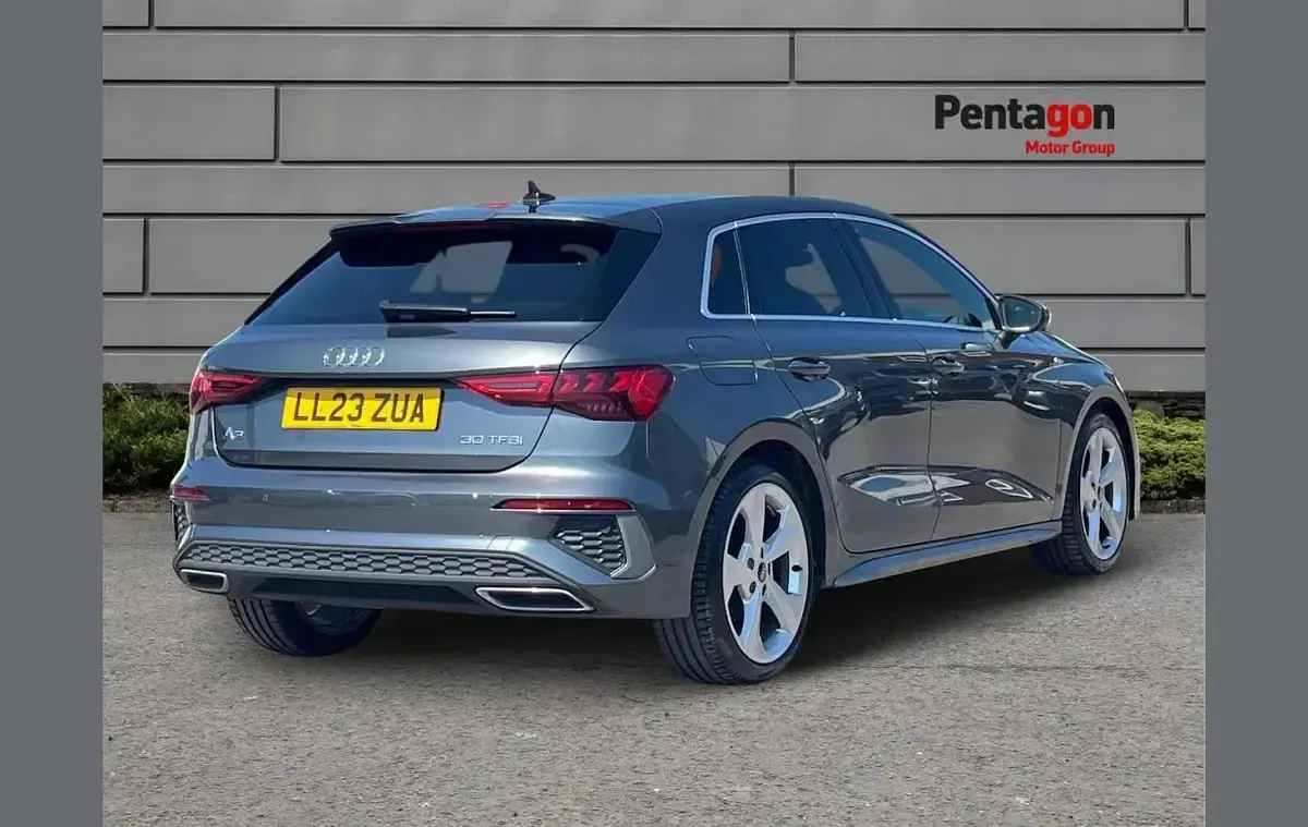 Used Audi A3 S-Line 108 HP (79 kW) 2023 Grey Sedan