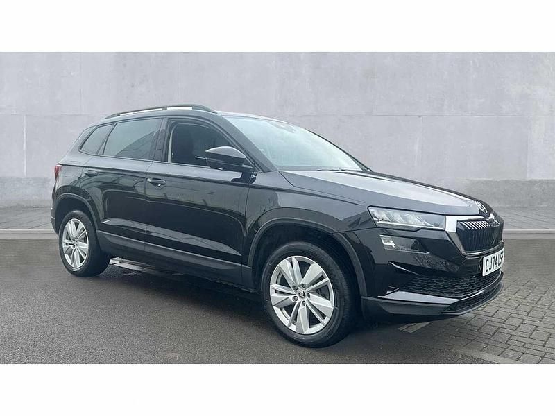 Black magic pearl effect Used 2024 Skoda Karoq SE Drive SUV | £21,450 (Good price) - Image 1/4