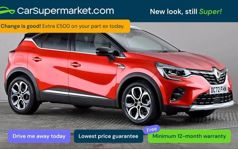 Used Renault Captur Techno 91 HP (66 kW) 2023 Red/black SUV