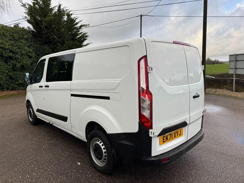 Used Ford Transit Custom 130 HP (95 kW) 2021 White Van