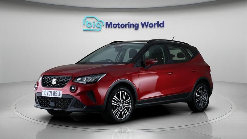 Używany Seat Arona SE Technology 94 KM (69 kW) 2021 Czerwony SUV