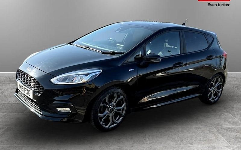 Used Ford Fiesta ST-Line X 125 HP (91 kW) 2019 Black Hatchback