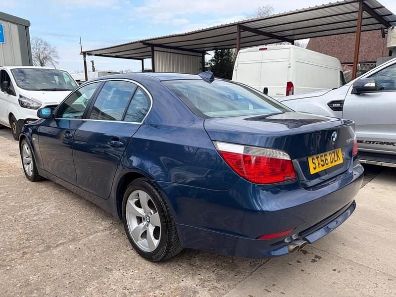 Used BMW 525 2006 Blue Sedan