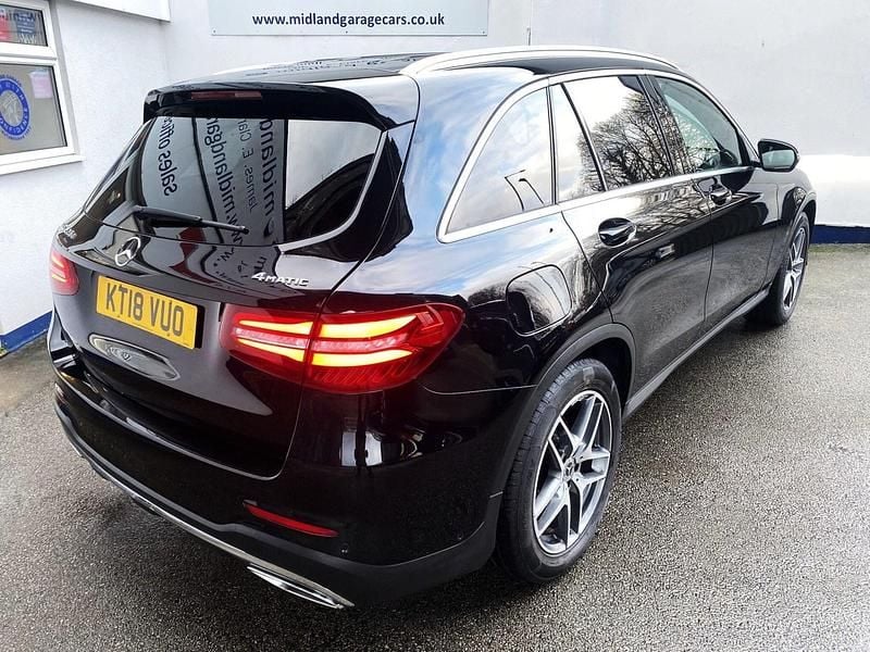 Used Mercedes GLC220 AMG line 2018 Black Estate