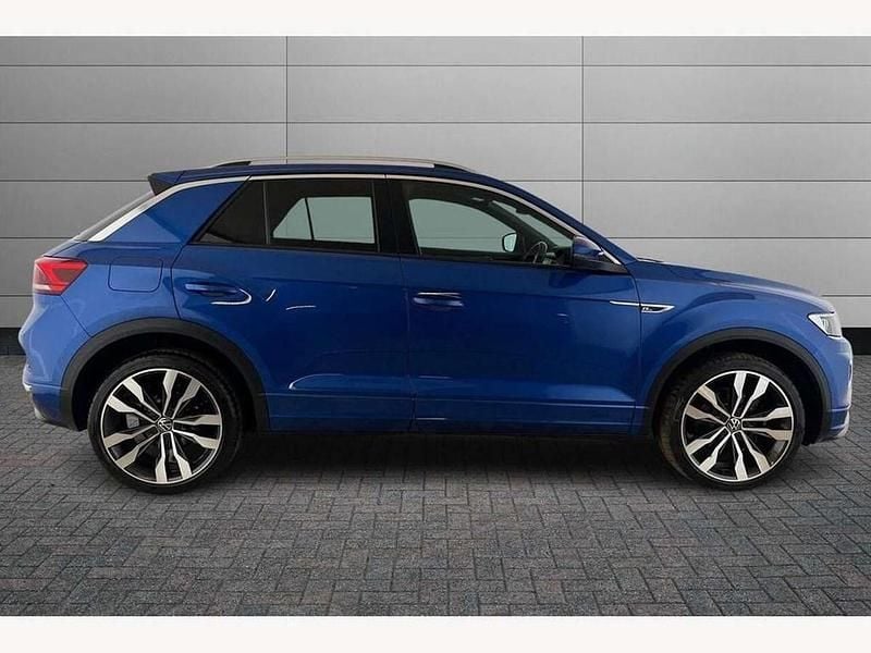 Used VW T-Roc R-line 150 HP (110 kW) 2021 Blue SUV