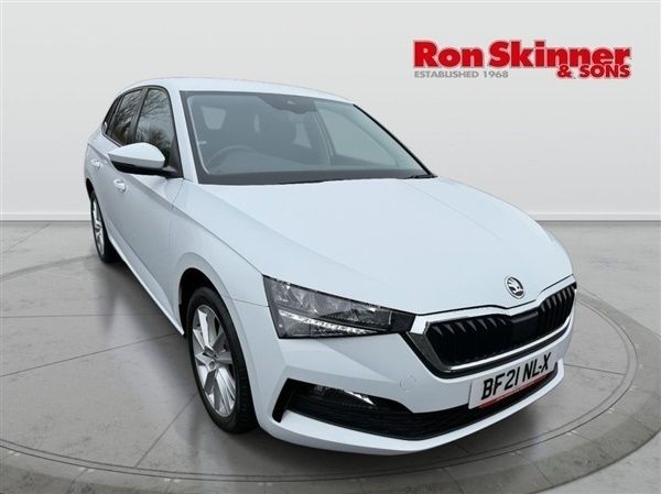 White Used 2021 Skoda Scala SE L Hatchback | £17,199 (Fair price) - Image 1/1