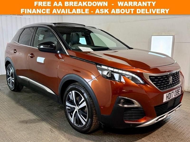Used Peugeot 3008 GT-line 130 HP (95 kW) 2017 Bronze SUV