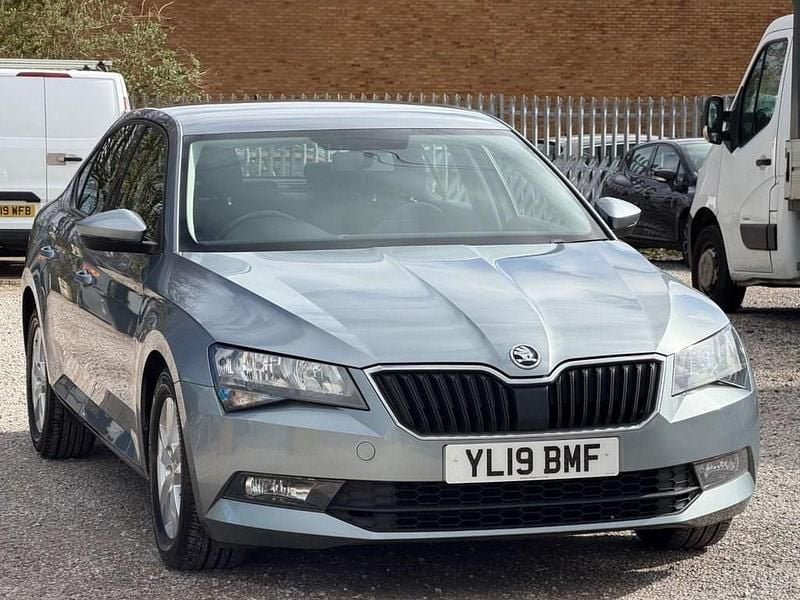 Used Skoda Superb 150 HP (110 kW) 2019 Grey Hatchback