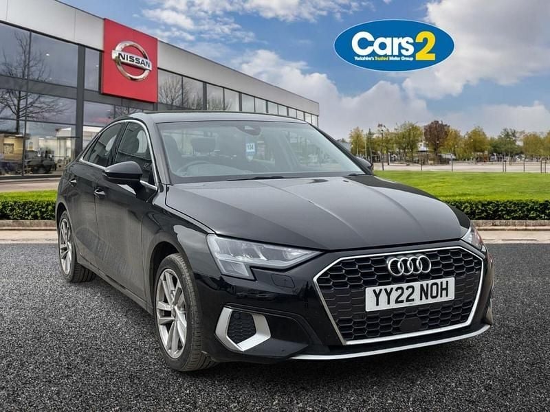 Black Used 2022 Audi A3 Sport Sedan | £17,990 (Super price) - Image 1/4