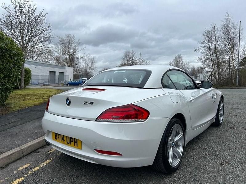 Used BMW Z4 Sport Line 184 HP (135 kW) 2014 White Cabriolet