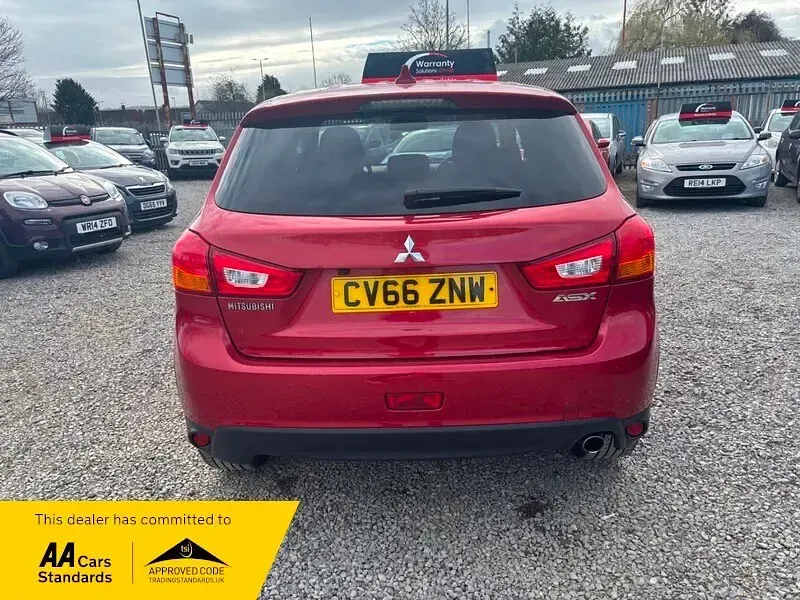 Used Mitsubishi ASX 117 HP (86 kW) 2016 Red SUV