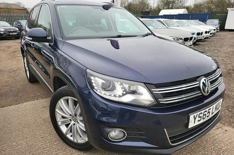 Used VW Tiguan Edition 150 HP (110 kW) 2015 Blue SUV