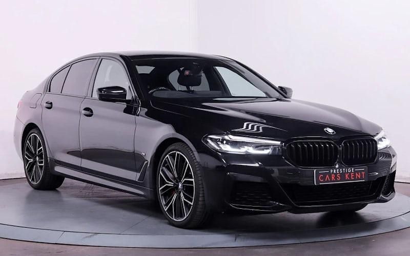 Black Used 2022 BMW 530 M Sport Sedan | £33,750 (Expensive) - Image 1/4