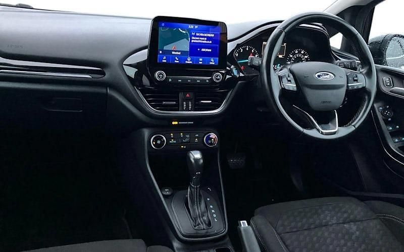 Used Ford Fiesta Titanium 125 HP (91 kW) 2021 Black Hatchback