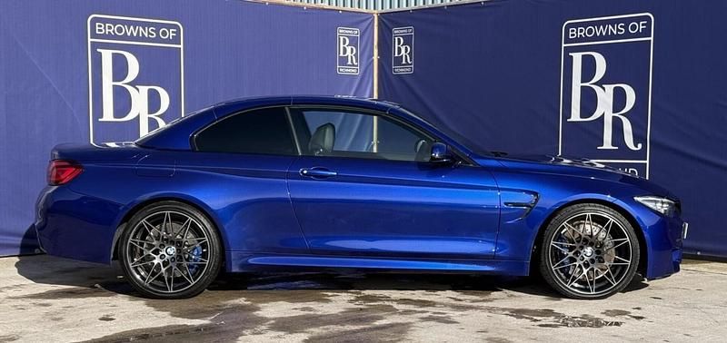 Used BMW M4 Cabriolet Competition Edition 450 HP (330 kW) 2020 Blue Cabriolet