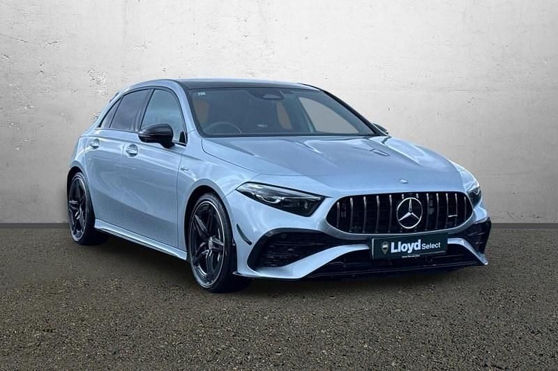 Silver Used 2024 Mercedes A35 AMG Premium Plus Hatchback | £35,490 (Fair price) - Image 1/4