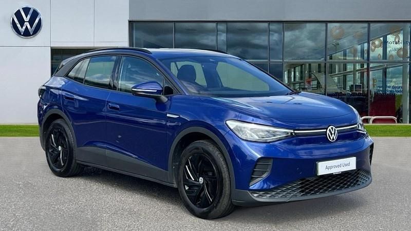 Blue dusk metallic Used 2022 VW ID.4 Pure SUV | £16,943 (Fair price) - Image 1/4