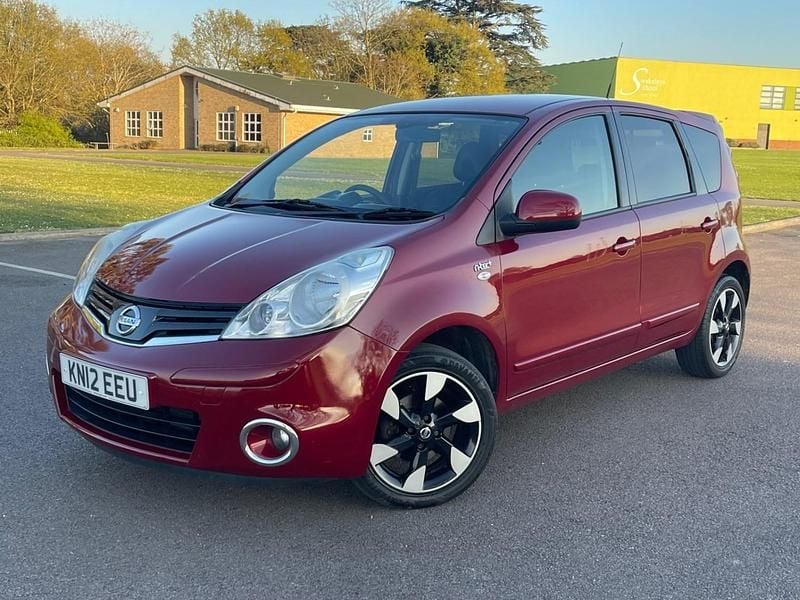 Used Nissan Note N-TEC 110 HP (80 kW) 2012 Red MPV