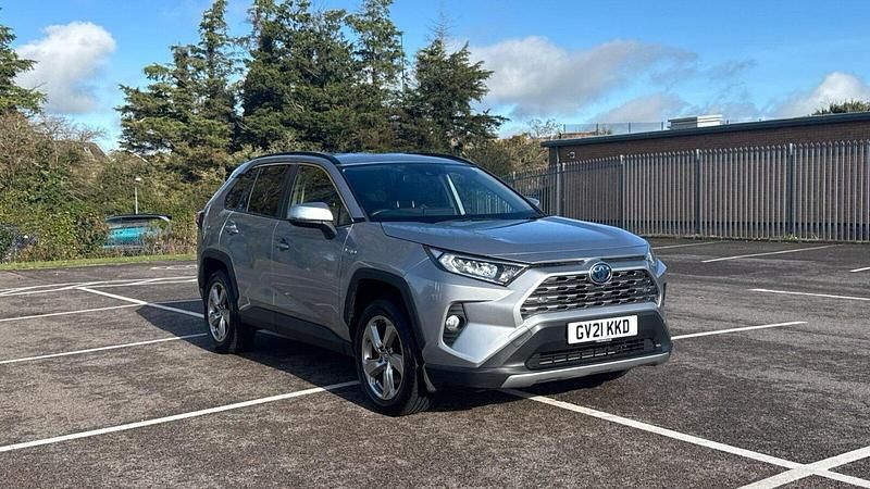 Silver Used 2021 Toyota RAV4 Hybrid Design SUV | £24,995 (Super price) - Image 1/4