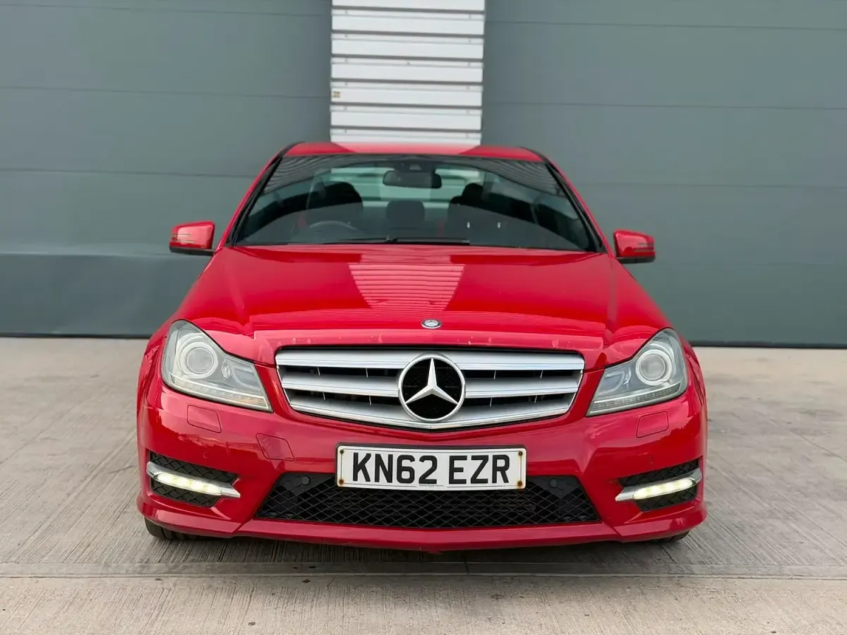 Used Mercedes C350 AMG 2012 Red Sedan