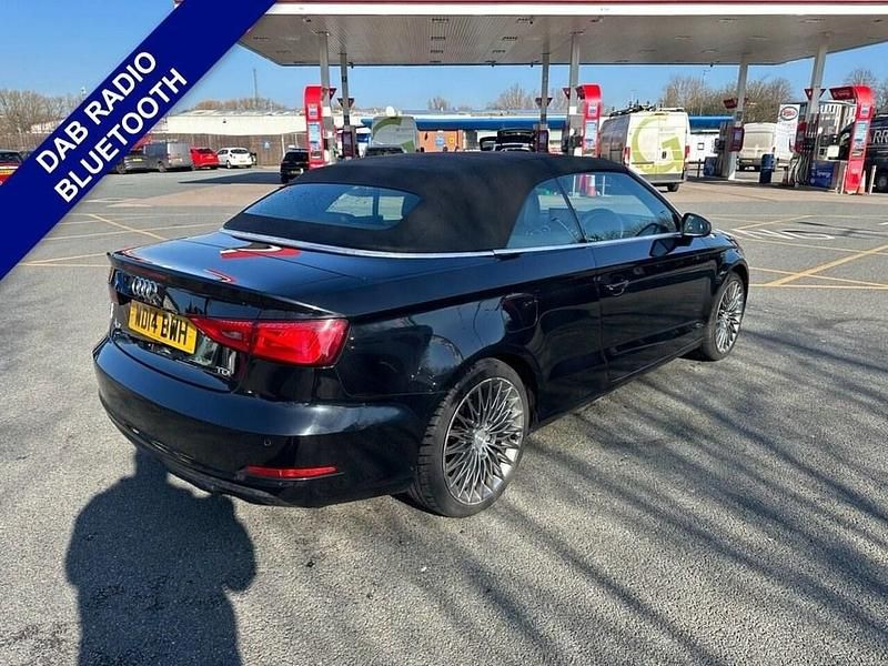 Used Audi A3 Cabriolet Sport 150 HP (110 kW) 2014 Black Cabriolet