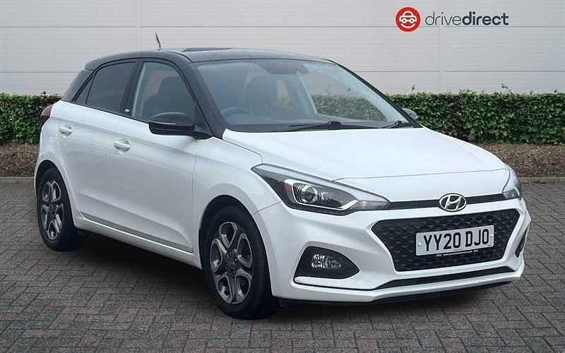 Used Hyundai i20 84 HP (61 kW) 2020 White Hatchback