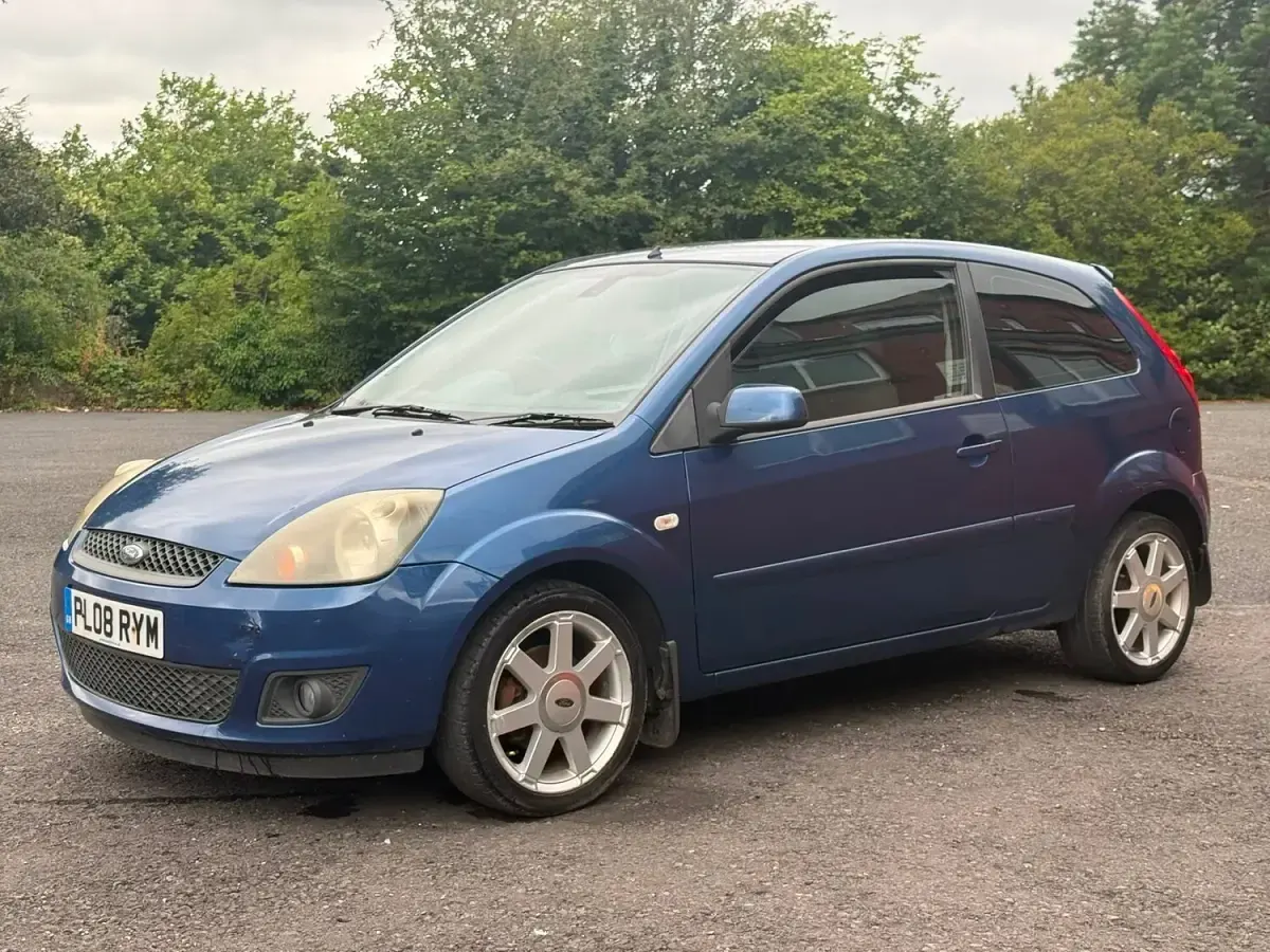 Used Ford Fiesta Zetec 2008 Blue Hatchback