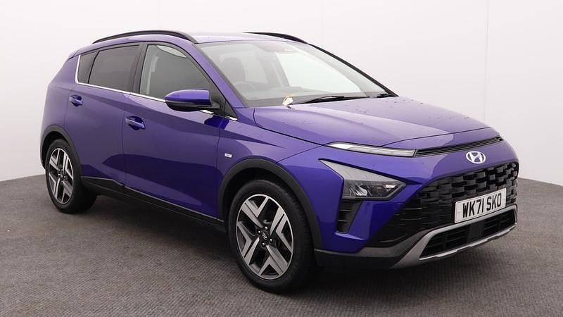 Blue Used 2021 Hyundai Bayon Premium SUV | £12,999 (Fair price) - Image 1/4