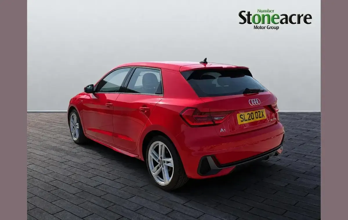 Used Audi A1 S-Line 147 HP (108 kW) 2020 Red SUV