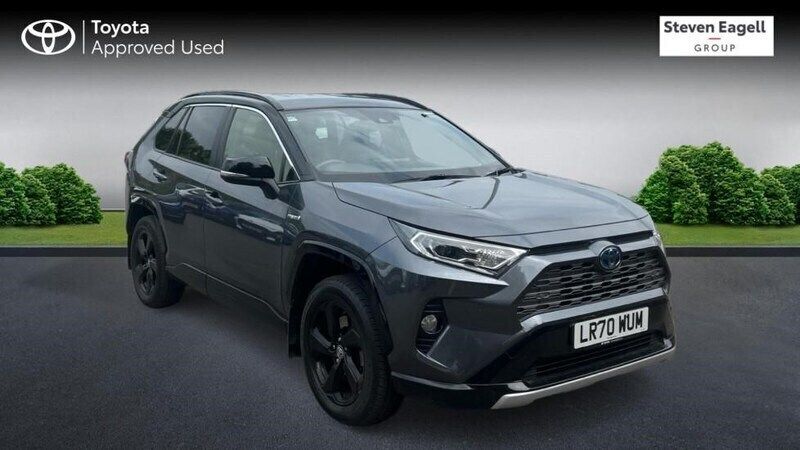 Grey/black Used 2020 Toyota RAV4 Hybrid SUV | £27,627 (A bit pricey) - Image 1/4
