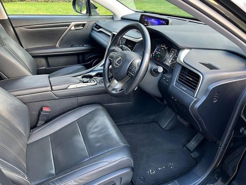 Used Lexus RX450h Luxury Line 2017 Black SUV