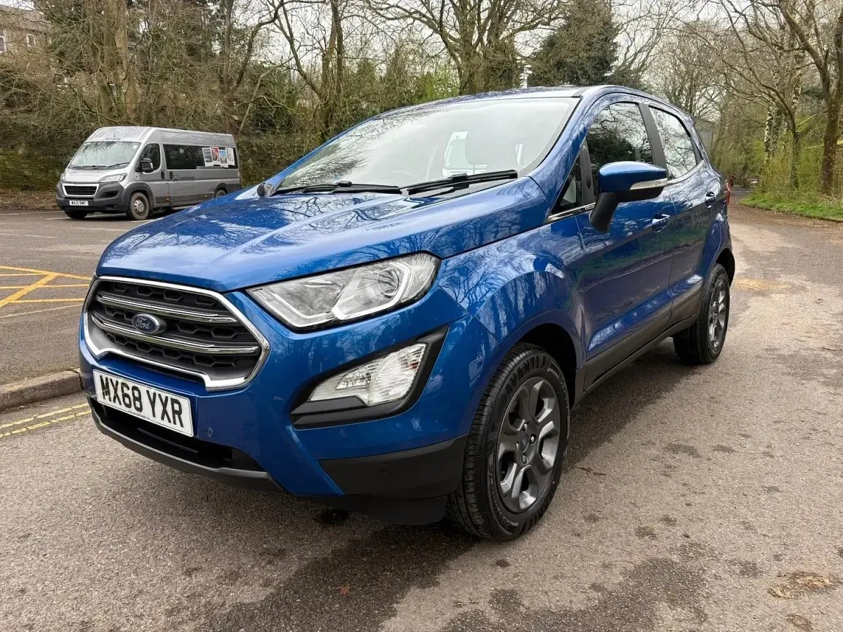 Used Ford Ecosport Zetec 2018 Blue SUV