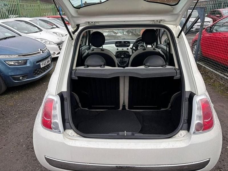 Used Fiat 500 Lounge 69 HP (50 kW) 2012 White Hatchback