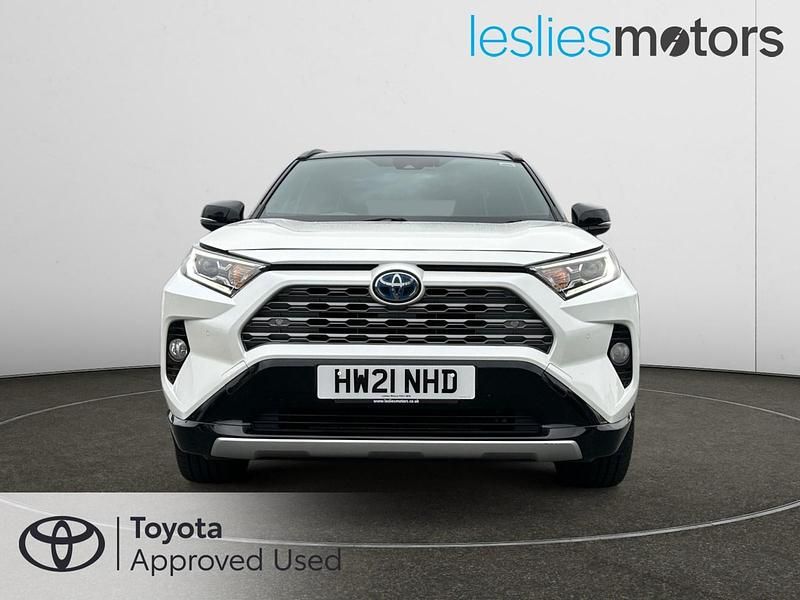 Used Toyota RAV4 2021 White/black SUV