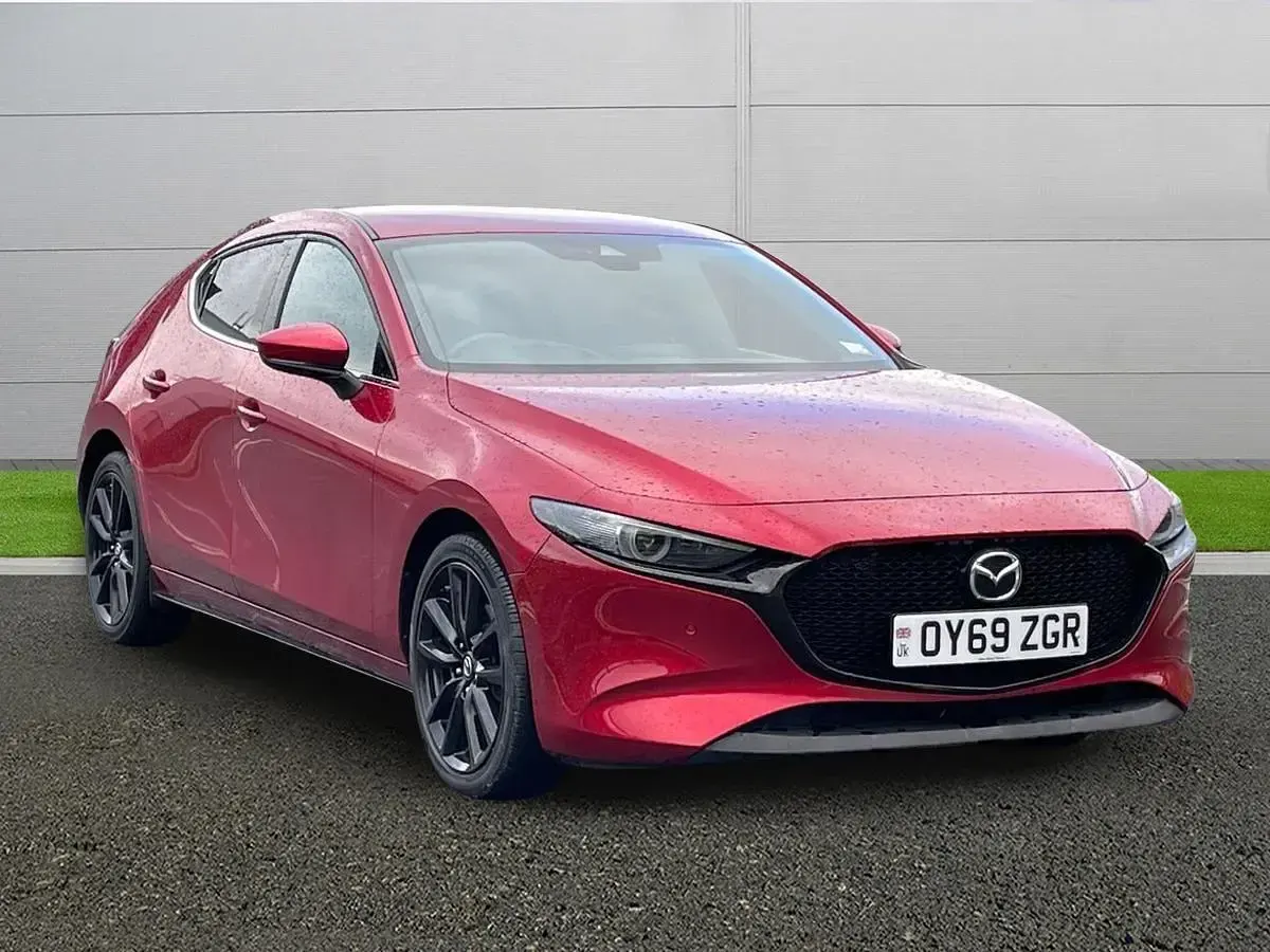Usado Mazda 3 Inclusive 180 HP (132 kW) 2019 Vermelho Citadino