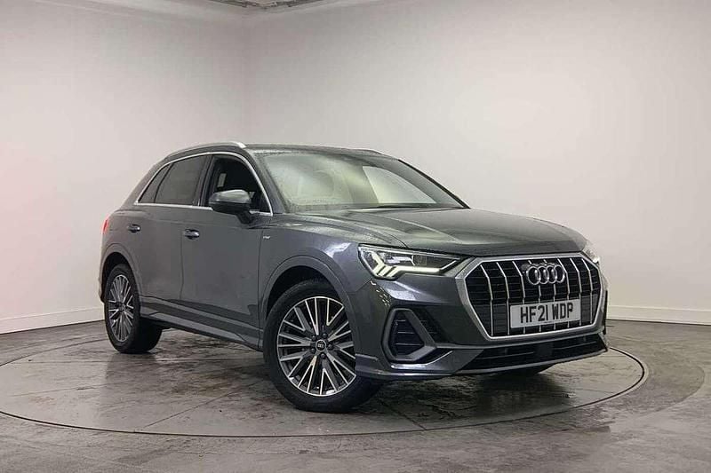 Grey Used 2021 Audi Q3 S-Line SUV | £25,000 (Fair price) - Image 1/4