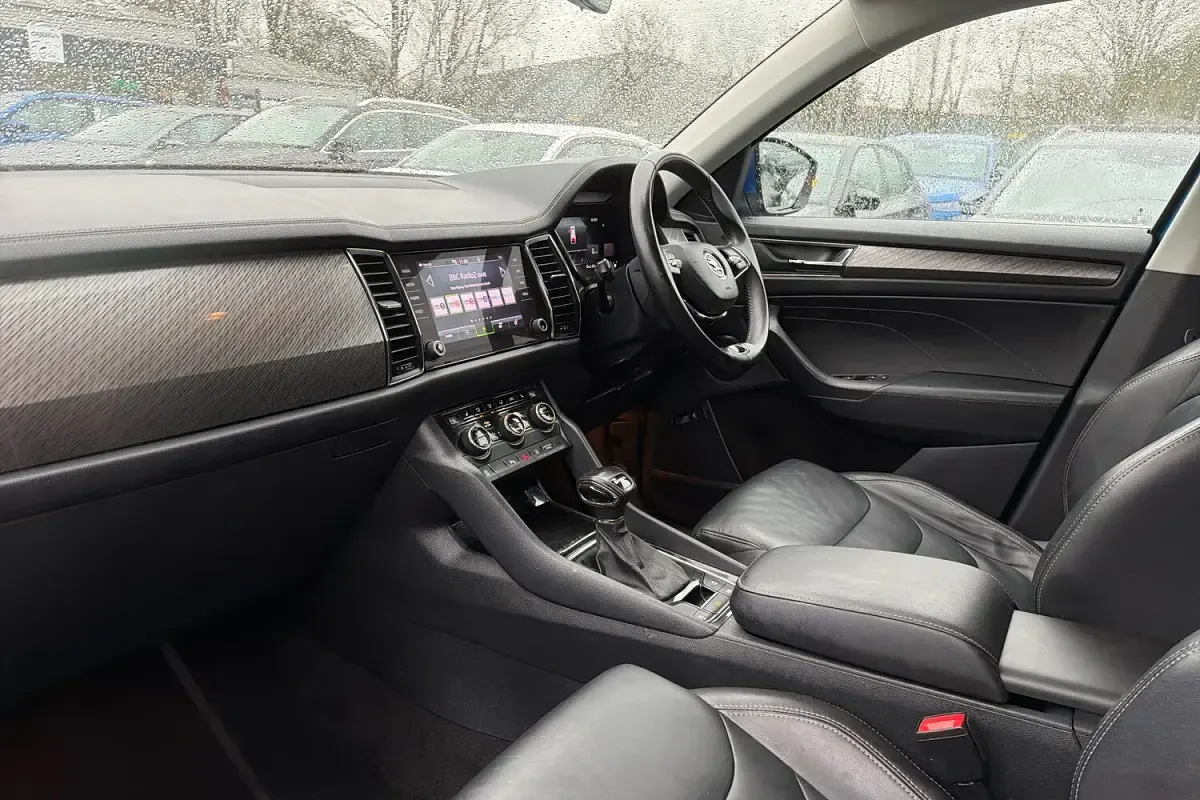 Used Skoda Kodiaq SE L Executive 150 HP (110 kW) 2023 Blue SUV