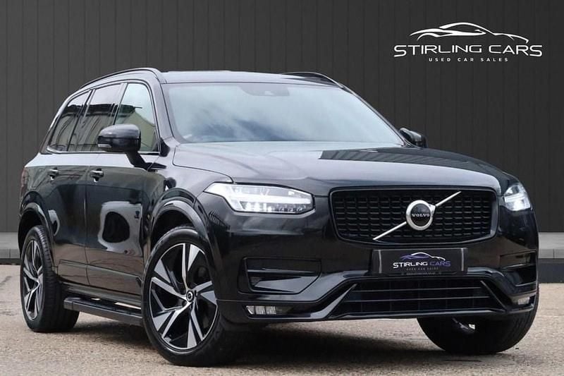 Black Used 2021 Volvo XC90 R-Design SUV | £32,489 (Good price) - Image 1/4