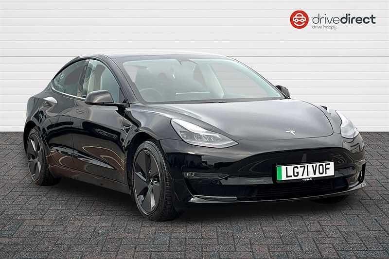 Black Used 2021 Tesla Model 3 Long Range AWD Sedan | £21,990 (Fair price) - Image 1/4