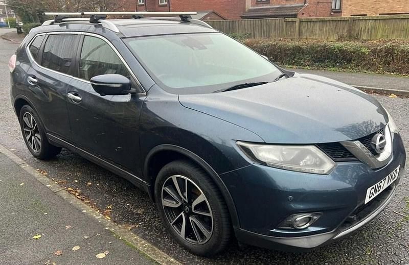 Blue Used 2017 Nissan X-Trail N-TEC SUV | £8,974 (Fair price) - Image 1/4