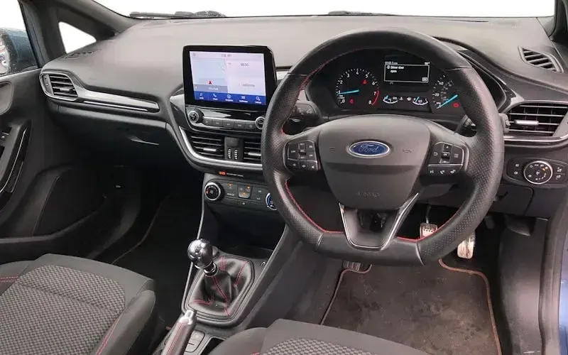 Used Ford Fiesta ST-Line 125 HP (91 kW) 2020 Blue Hatchback
