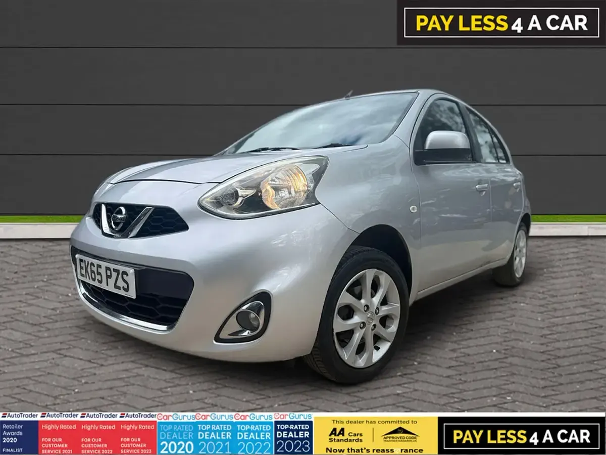 Used Nissan Micra Acenta 2015 Silver Hatchback