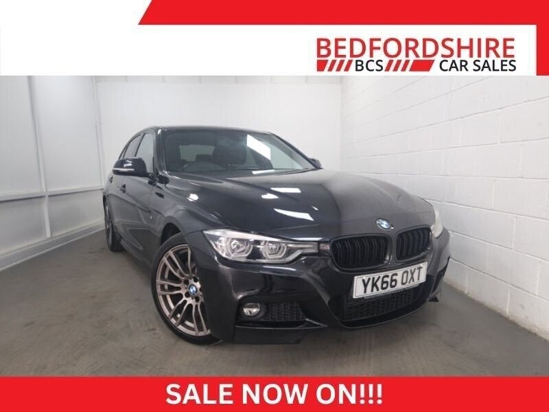 Black Used 2016 BMW 320 M Sport Sedan | £9,695 (Fair price) - Image 1/4