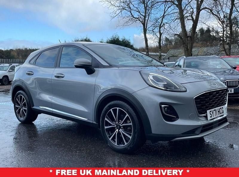 Silver Used 2021 Ford Puma Gen-E Titanium SUV | £14,495 (Good price) - Image 1/4