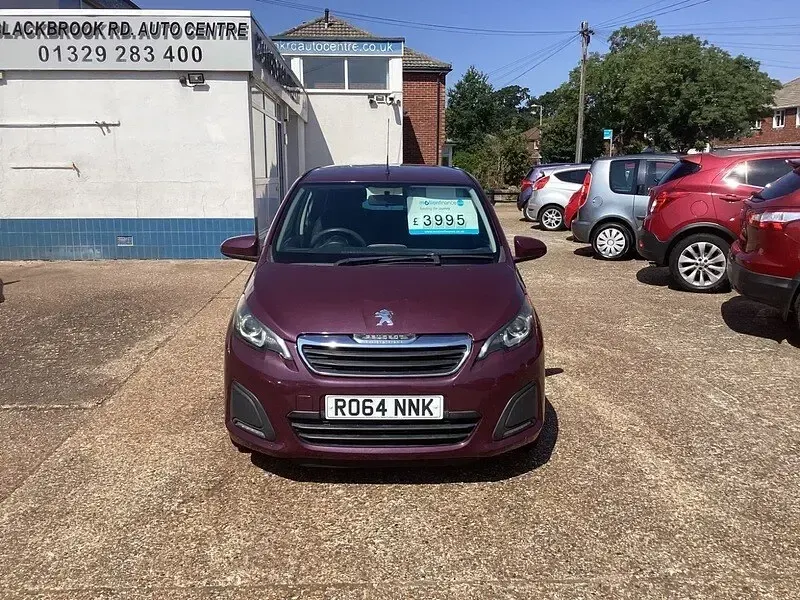 Used Peugeot 108 Active 68 HP (50 kW) 2014 Purple Hatchback