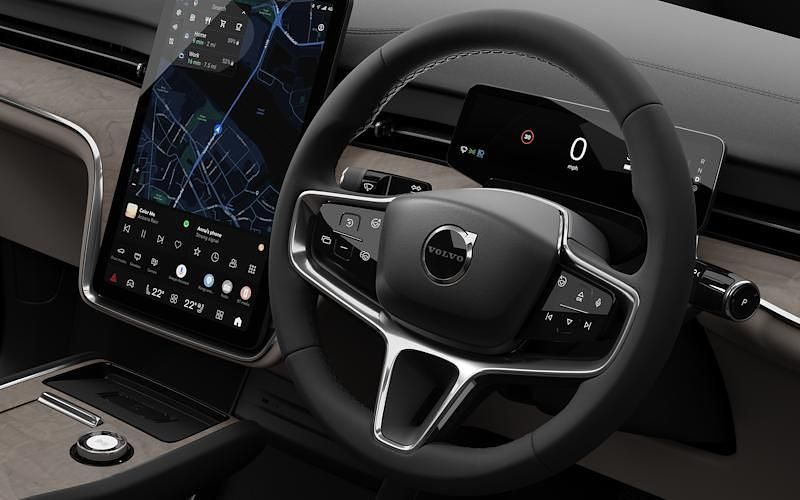 New Volvo EX90 Ultra 300 kW (408 HP) 2025 Vapour grey SUV