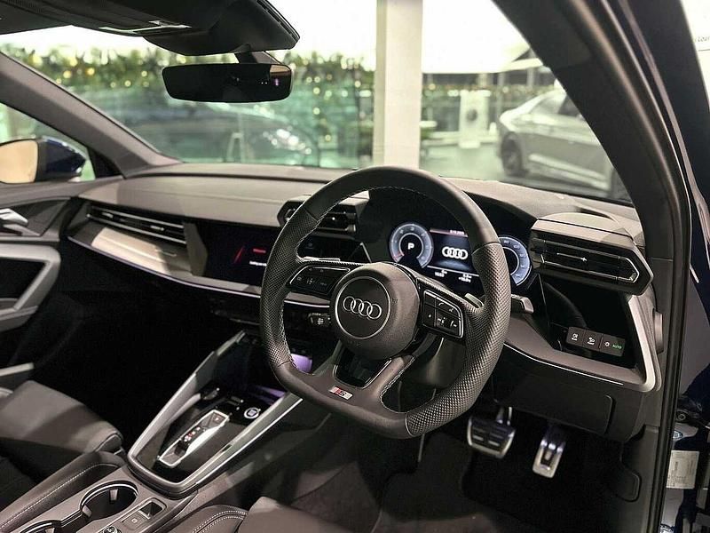 Used Audi A3 S-Line 150 HP (110 kW) 2025 Navarra blue, metallic Hatchback