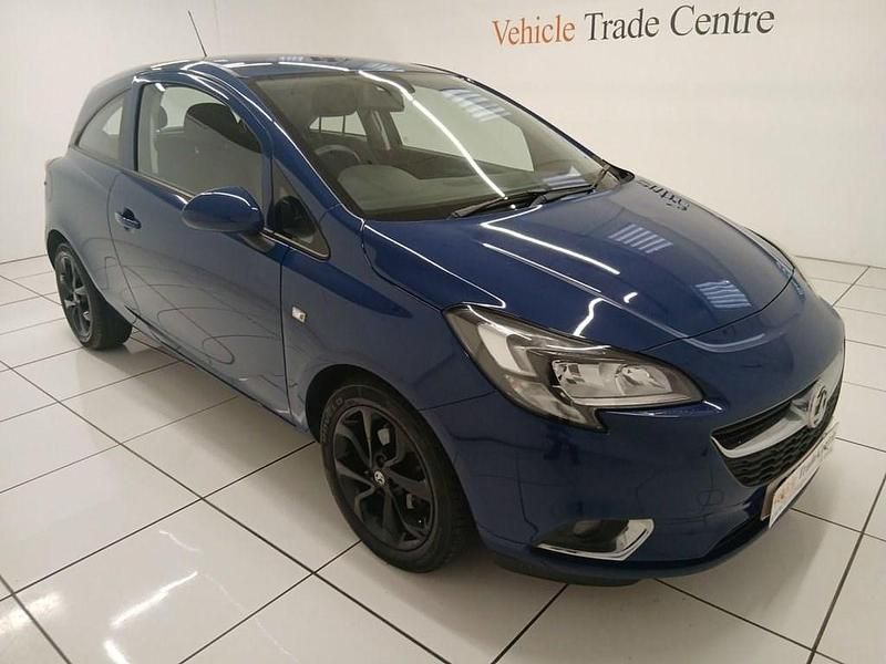 Used Vauxhall Corsa SRi 75 HP (55 kW) 2018 Blue Hatchback